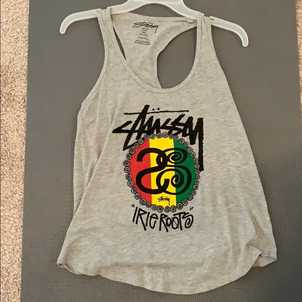 Grey Stussy shirt